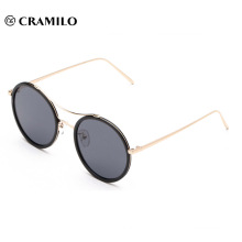 2018 wholesale round mirror lens high quality fashion sunglasses